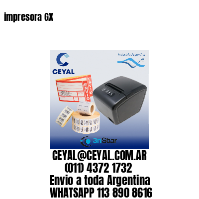 impresora GX