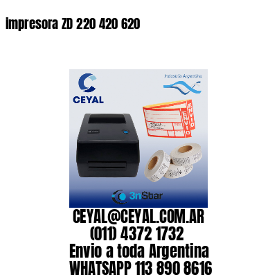 impresora ZD 220 420 620