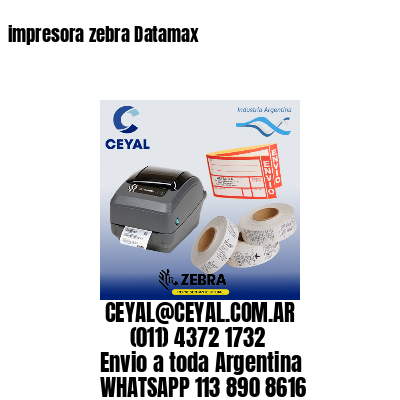 impresora zebra Datamax