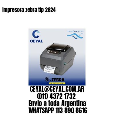 impresora zebra tlp 2824