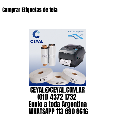 Comprar Etiquetas de tela