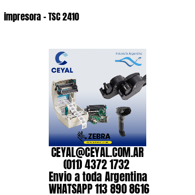 impresora - TSC 2410