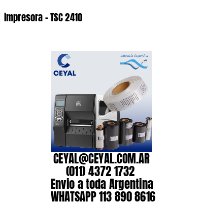 impresora - TSC 2410