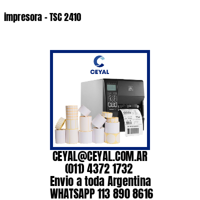 impresora – TSC 2410