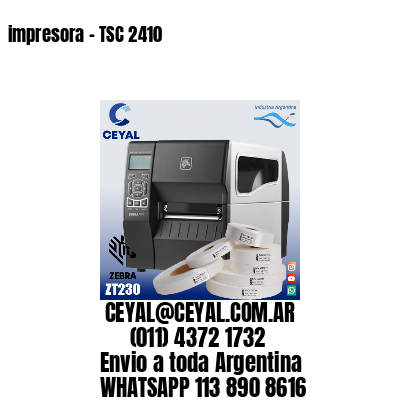 impresora – TSC 2410