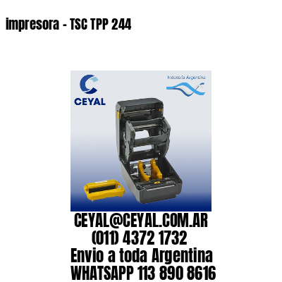 impresora - TSC TPP 244