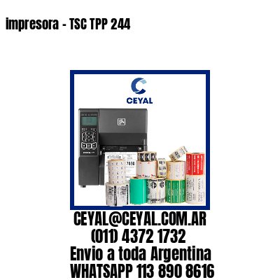 impresora - TSC TPP 244