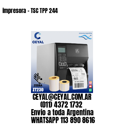 impresora – TSC TPP 244