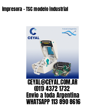 impresora - TSC modelo industrial