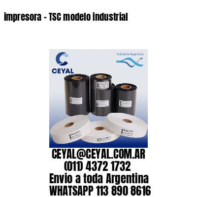 impresora – TSC modelo industrial