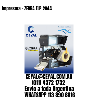 impresora - ZEBRA TLP 2844