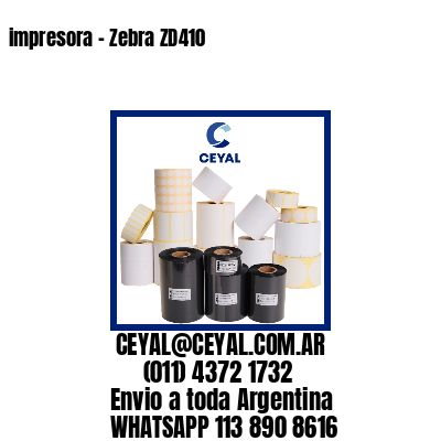 impresora - Zebra ZD410