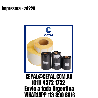 impresora - zd220