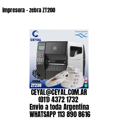 impresora – zebra ZT200