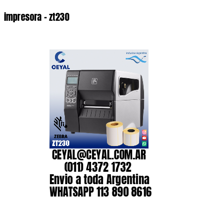 impresora - zt230