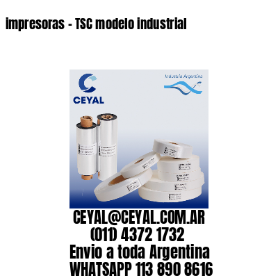 impresoras - TSC modelo industrial