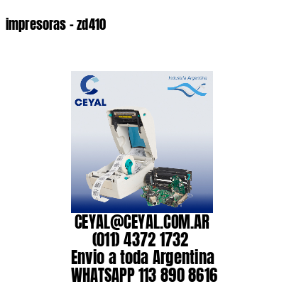 impresoras – zd410