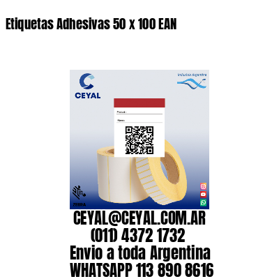 Etiquetas Adhesivas 50 x 100 EAN