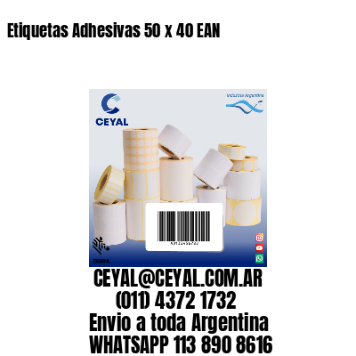 Etiquetas Adhesivas 50 x 40 EAN