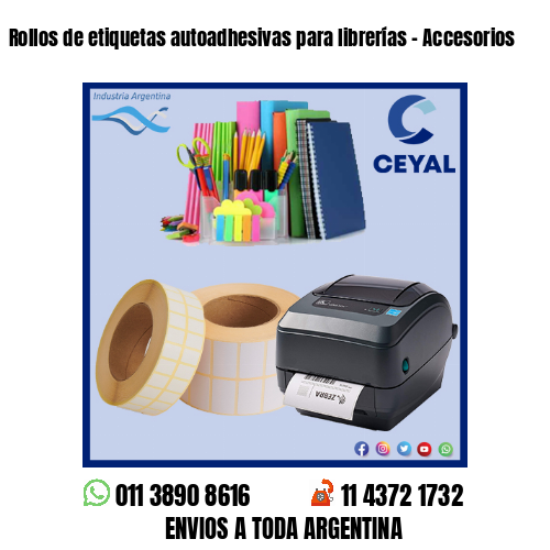 Rollos de etiquetas autoadhesivas para librerías – Accesorios