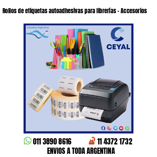 Rollos de etiquetas autoadhesivas para librerías – Accesorios