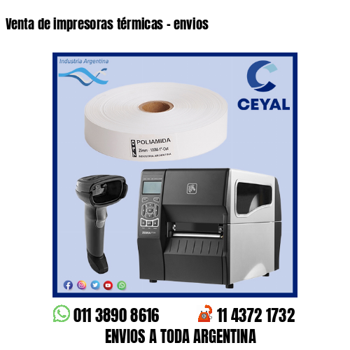 Venta de impresoras térmicas - envios