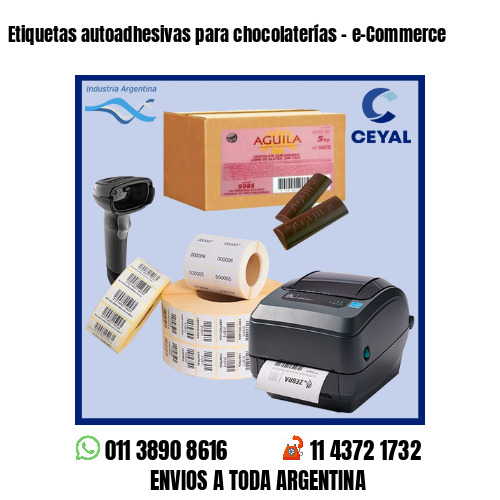 Etiquetas autoadhesivas para chocolaterías – e-Commerce