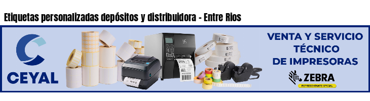 Etiquetas personalizadas depósitos y distribuidora - Entre Rios