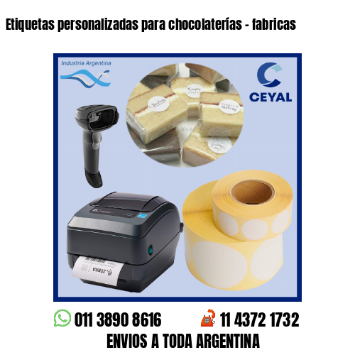 Etiquetas personalizadas para chocolaterías – fabricas