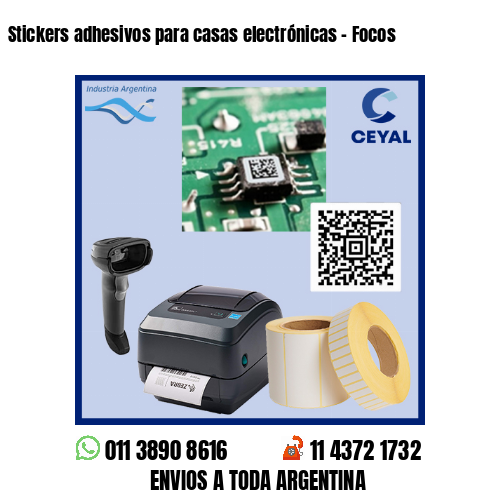 Stickers adhesivos para casas electrónicas - Focos