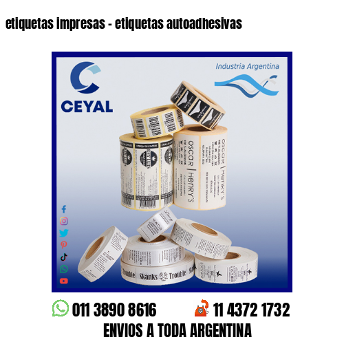 etiquetas impresas – etiquetas autoadhesivas