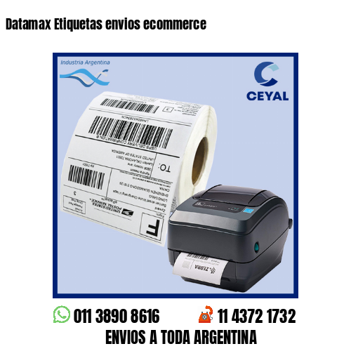 Datamax Etiquetas envios ecommerce