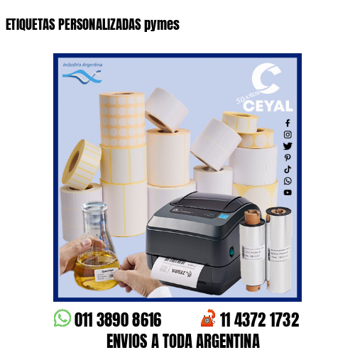 ETIQUETAS PERSONALIZADAS pymes