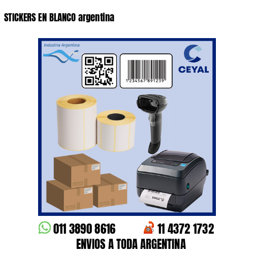 STICKERS EN BLANCO argentina