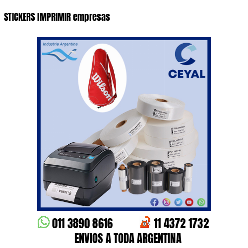 STICKERS IMPRIMIR empresas 