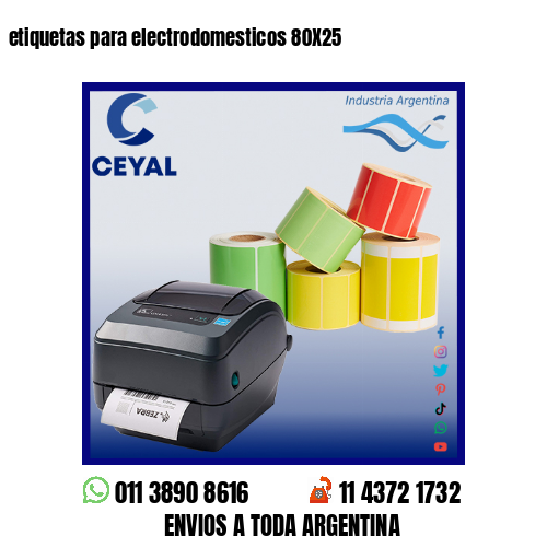 etiquetas para electrodomesticos 80X25