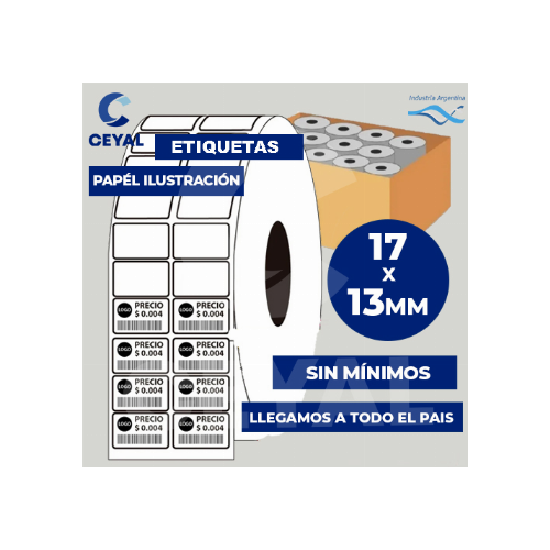 Comprar etiquetas adhesivas   ribbon hl72 . Stock permanente