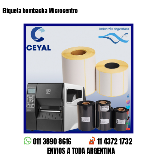 Etiqueta bombacha Microcentro