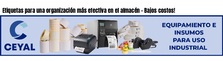 Etiquetas para una organización más efectiva en el almacén - Bajos costos!