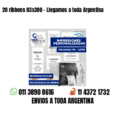 20 ribbons 83x300 - Llegamos a toda Argentina