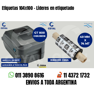 Etiquetas 104x100 - Líderes en etiquetado