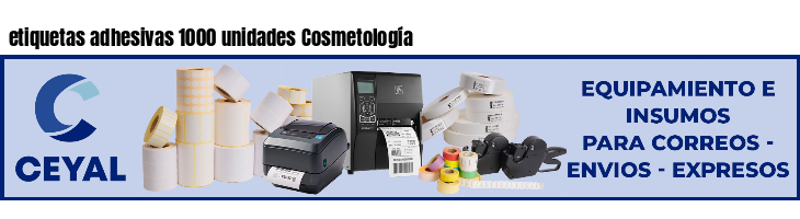 etiquetas adhesivas 1000 unidades Cosmetología