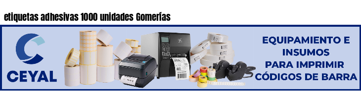 etiquetas adhesivas 1000 unidades Gomerías