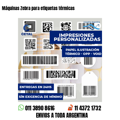 Máquinas Zebra Para Etiquetas Térmicas Etiquetas Para Envios 7874