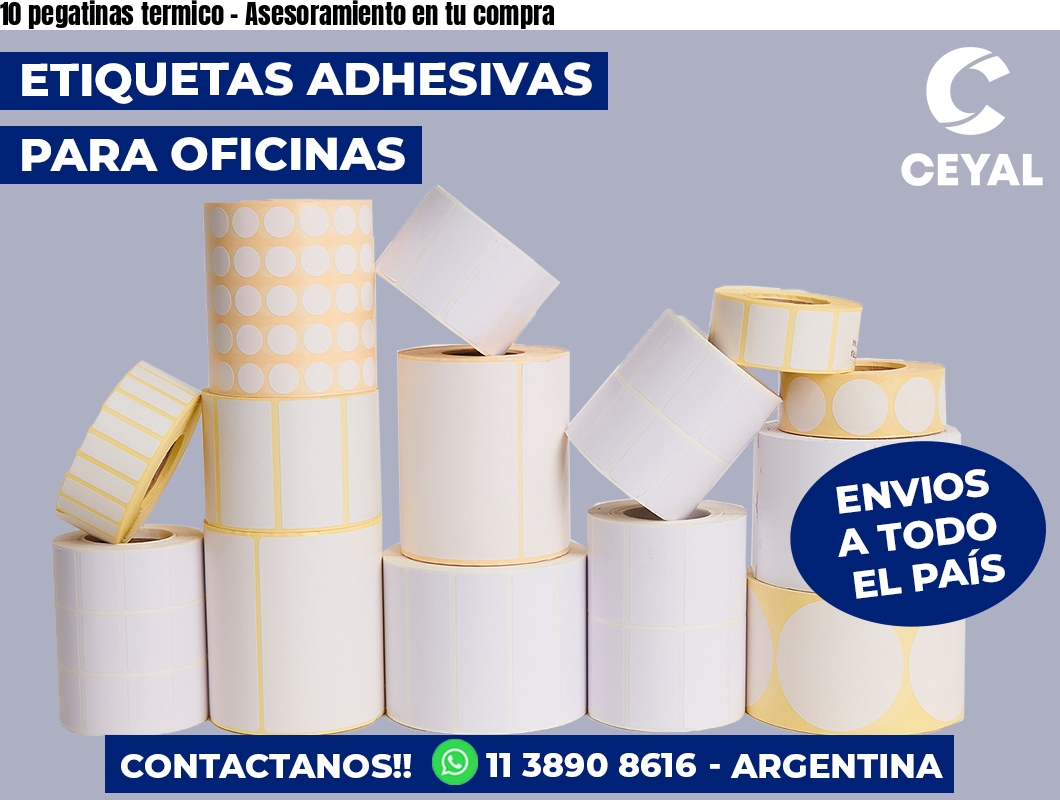 10 pegatinas termico - Asesoramiento en tu compra