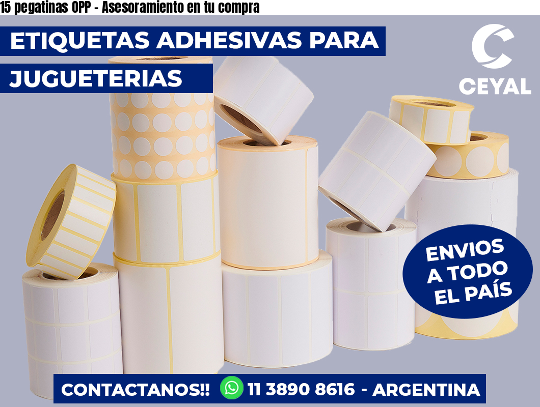 15 pegatinas OPP – Asesoramiento en tu compra