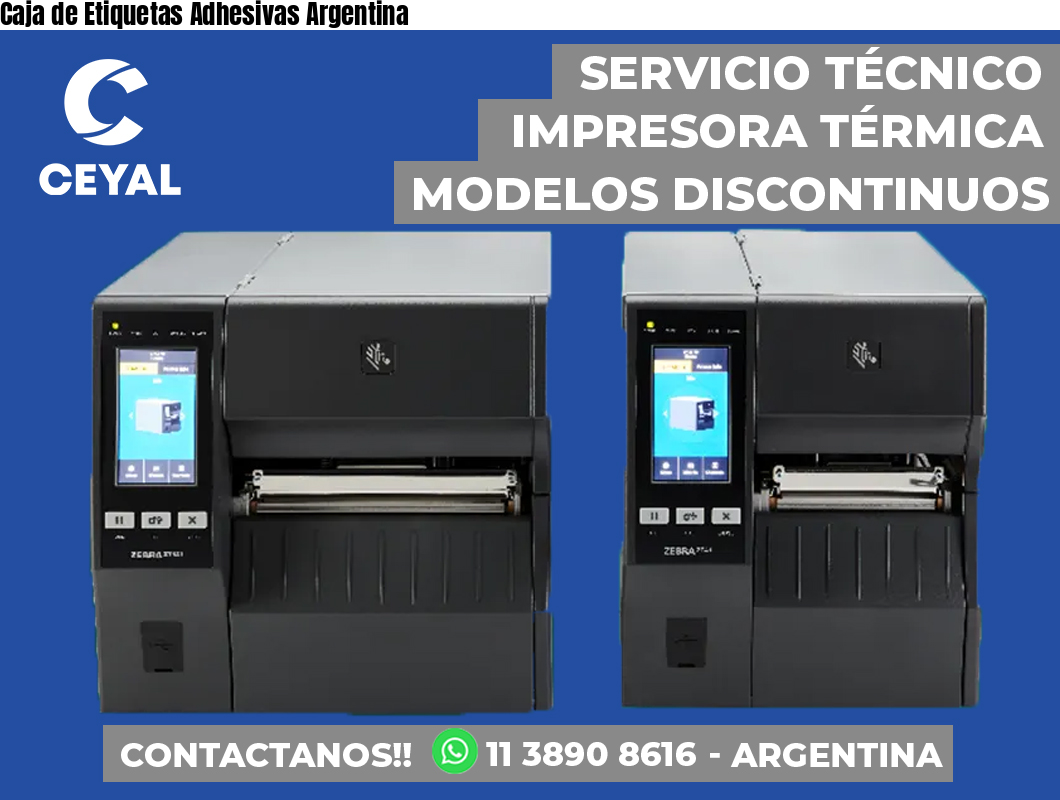 Caja de Etiquetas Adhesivas Argentina