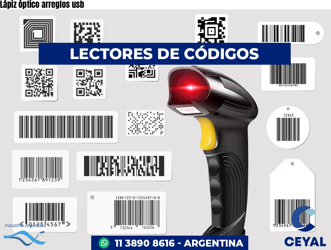 Lápiz óptico arreglos usb