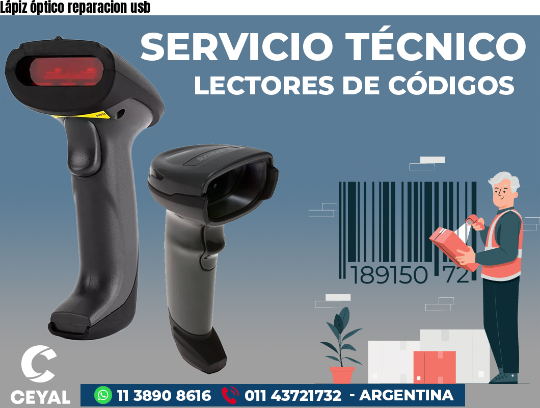 Lápiz óptico reparacion usb