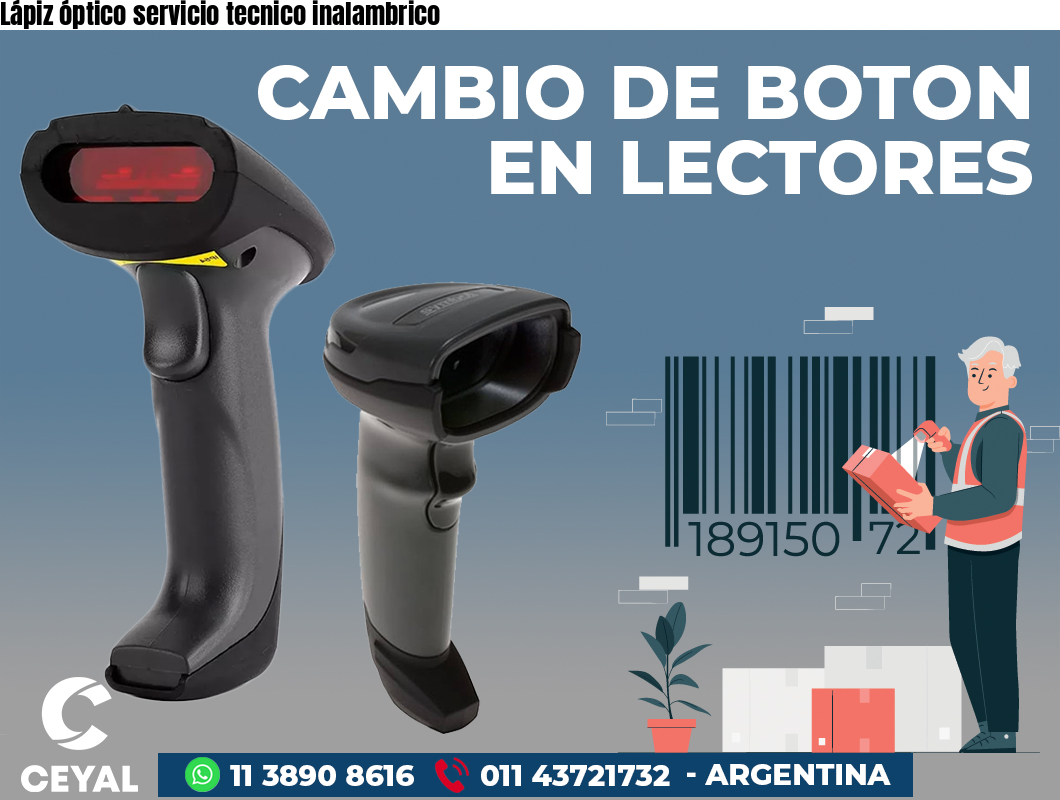 Lápiz óptico servicio tecnico inalambrico